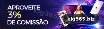 Imagem promocional da klg365 mostrando benefícios e ofertas da plataforma